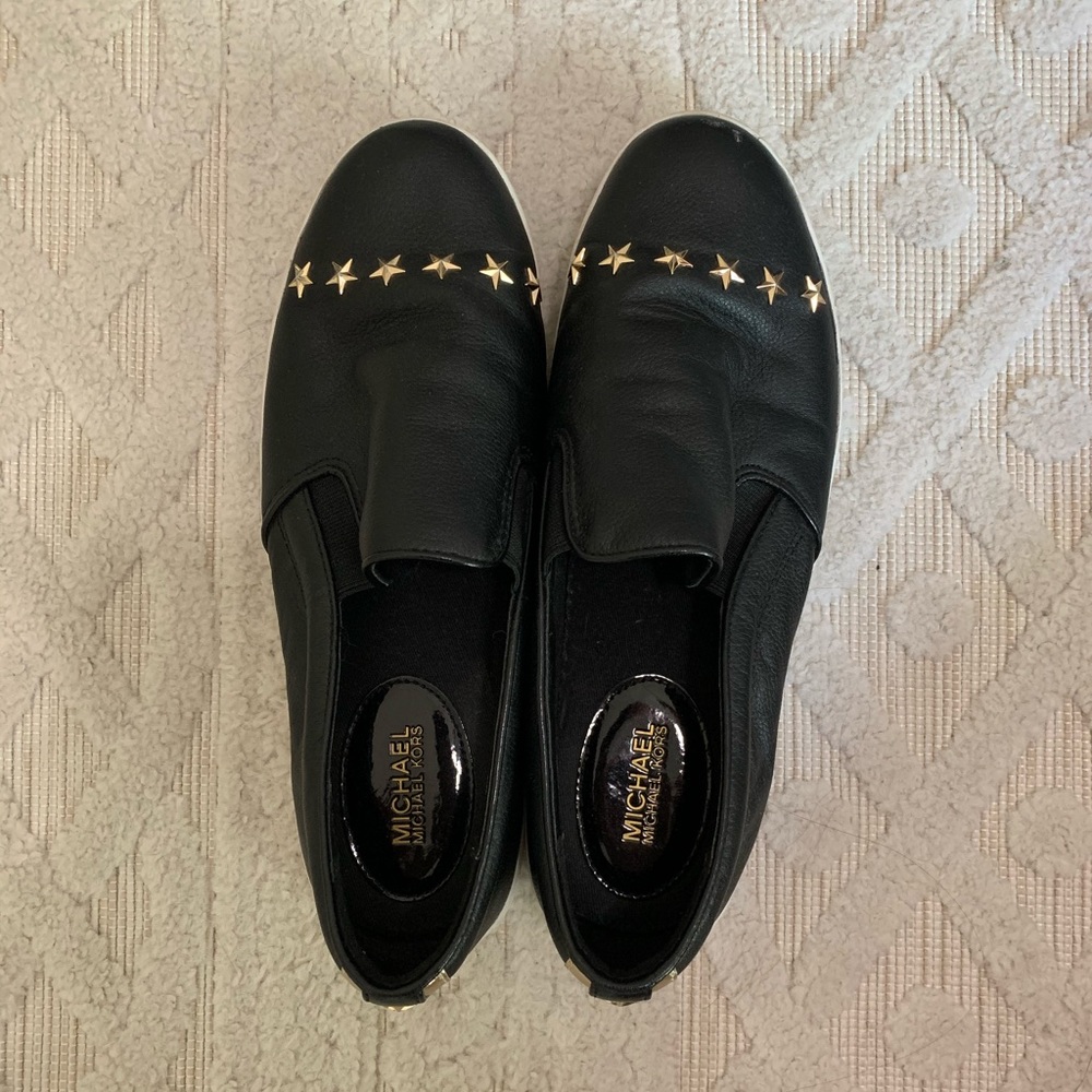 Michael Kors star studded sneakers